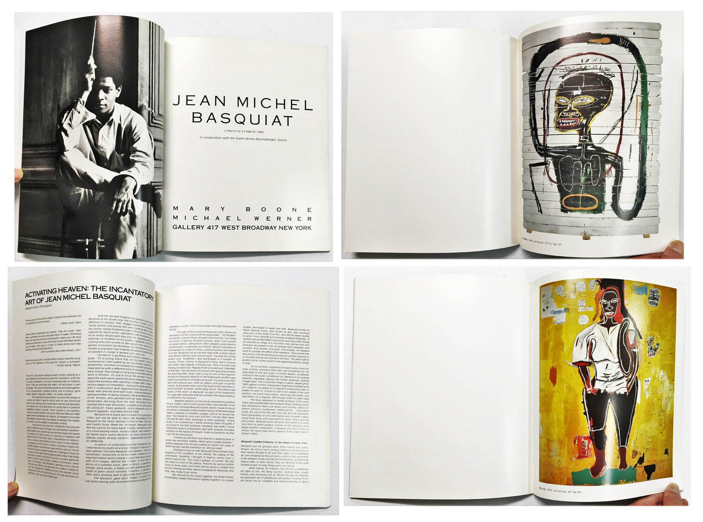 Jean-Michael Basquiat Mary Boone Gallery Rare 1985 Catalogue - Joseph K. Levene Fine Art, Ltd.