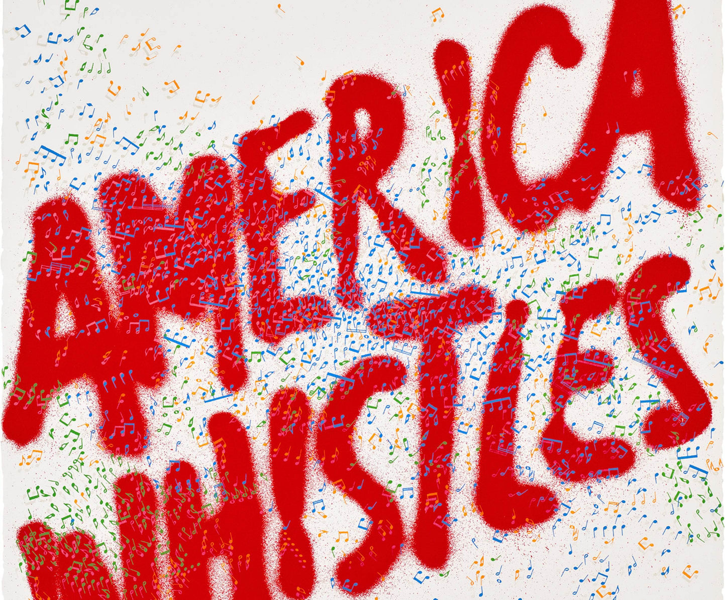 Ed Ruscha America Whistles 1975 Siri Engberg 84 Signed Original Lithograph - Joseph K. Levene Fine Art, Ltd.