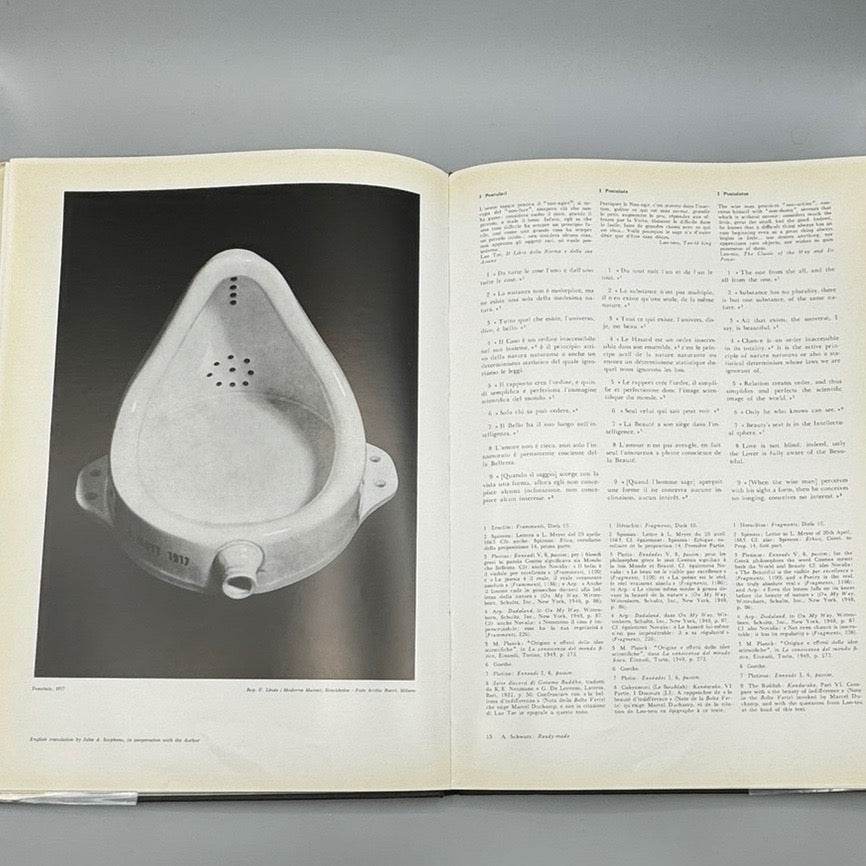 Marcel Duchamp: Ready-Mades, etc. Schwarz Gallery 1964 1st Edition - Joseph K. Levene Fine Art, Ltd.