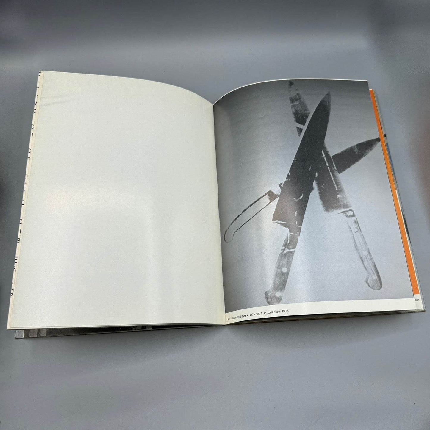 Andy Warhol: Guns Knives Crosses 1982 Edition of 2500 1st Ed Catalogue - Joseph K. Levene Fine Art, Ltd.