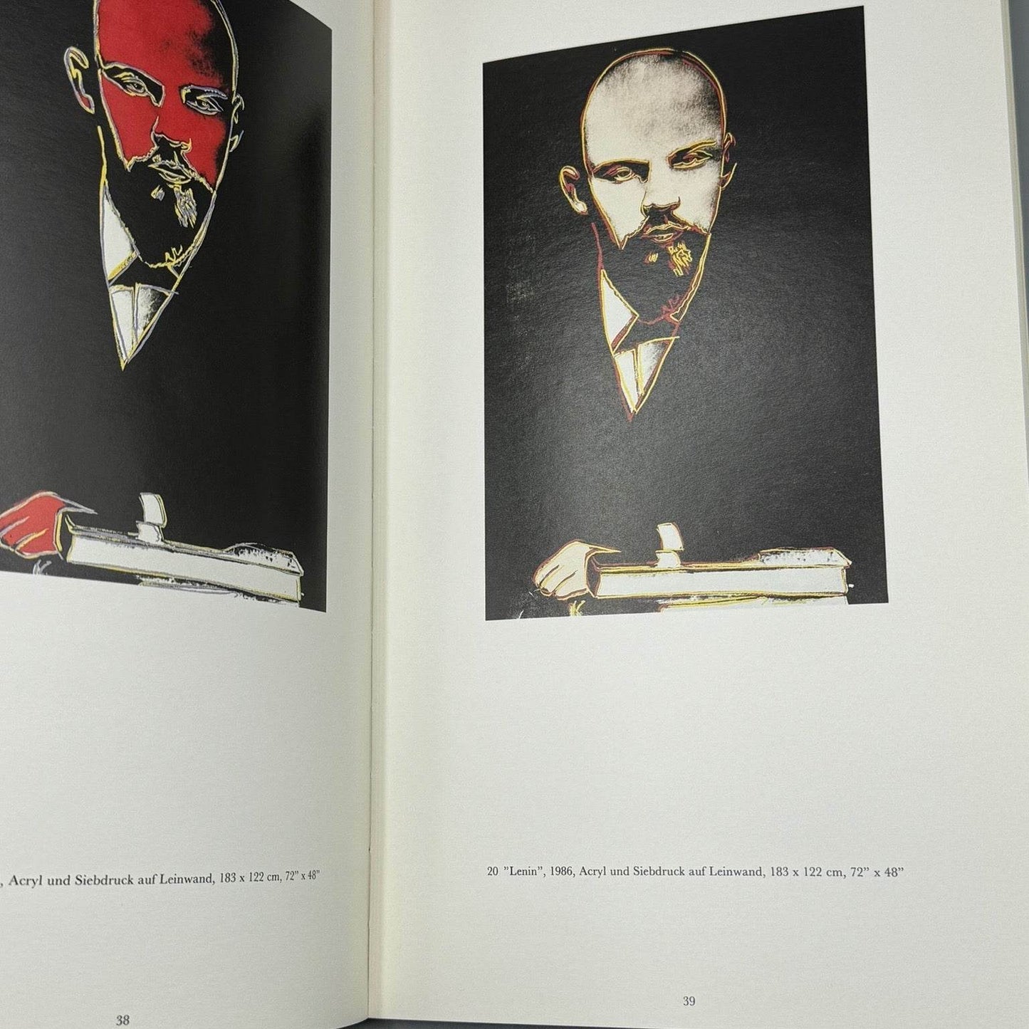 Lenin By Warhol Exhibition Catalogue, 1987 Edition 2000 - Joseph K. Levene Fine Art, Ltd.