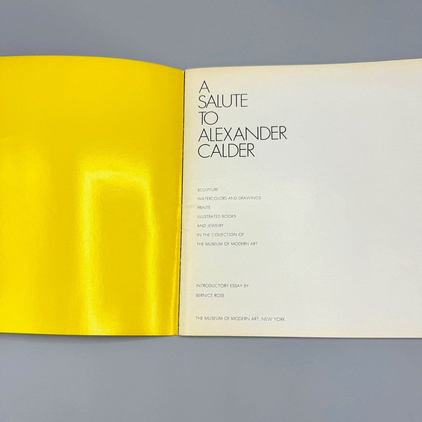 A Salute to Alexander Calder The Museum of Modern Art - Joseph K. Levene Fine Art, Ltd.