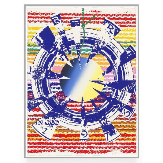 James Rosenquist Miles 1975 Glenn 88 Signed Original Color Screenprint - Joseph K. Levene Fine Art, Ltd.