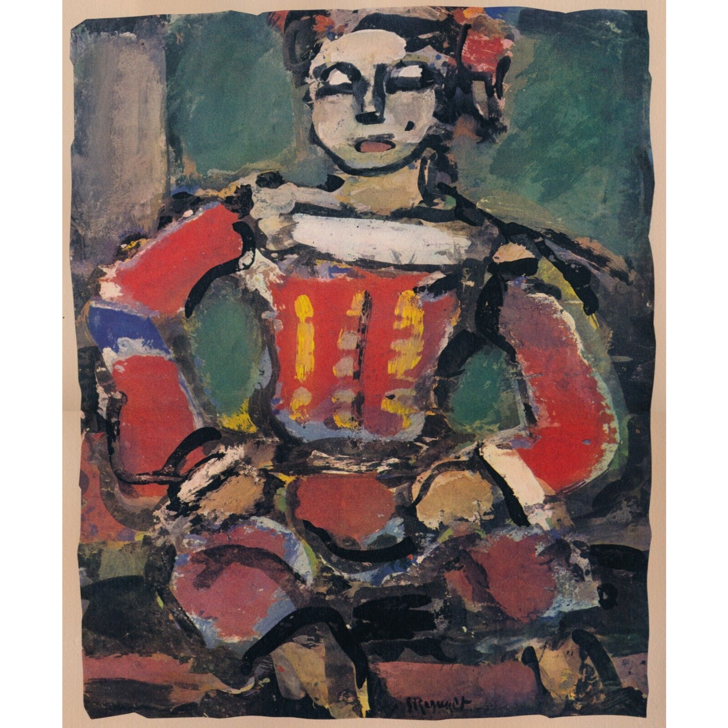 George Rouault Divertissement, 1943 Portfolio 15 Offset Color Lithographs