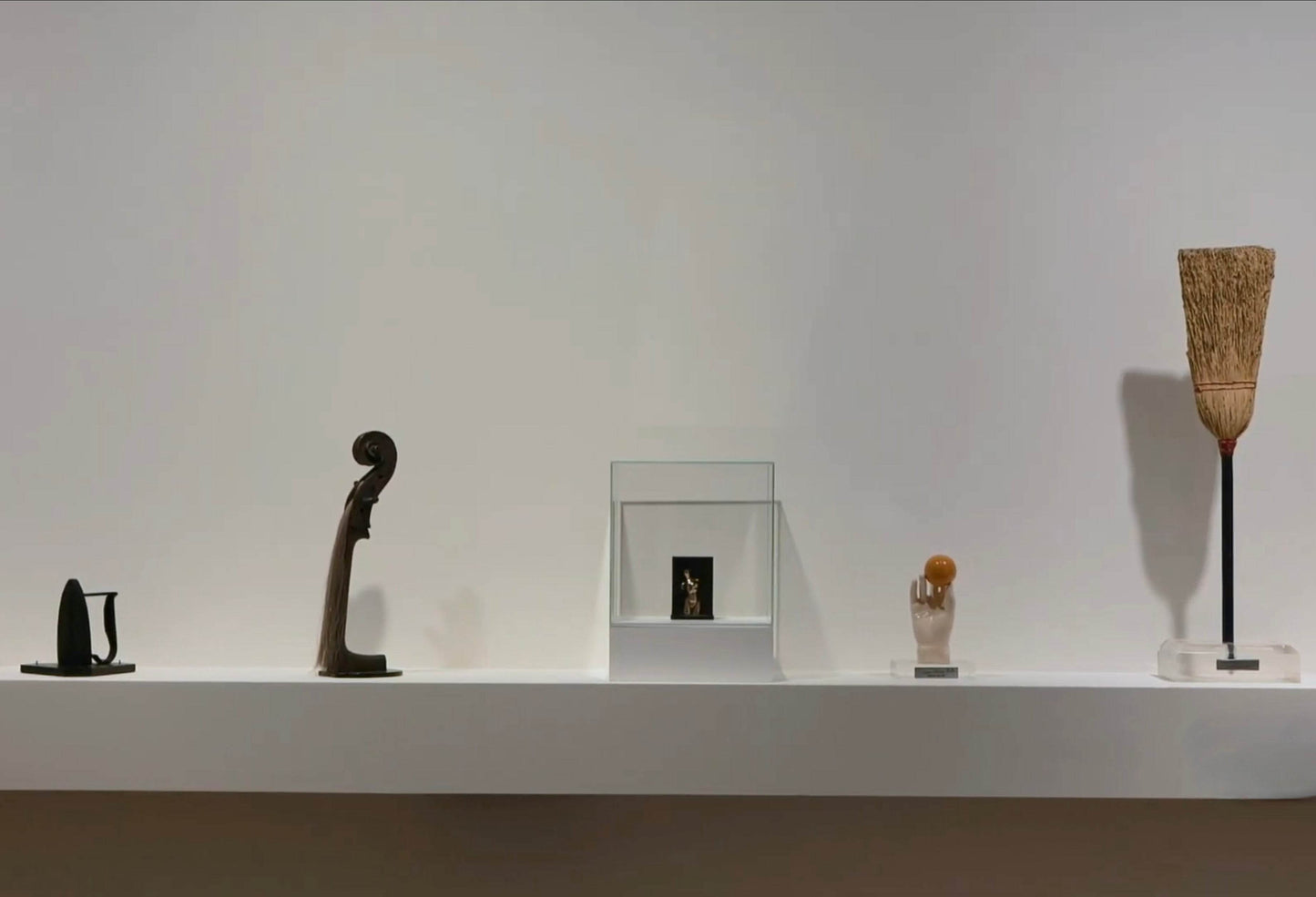 Man Ray Vierge apprivoisée / Domesticated Virgin (Let Me Out), 1969 dislayed in the gallery