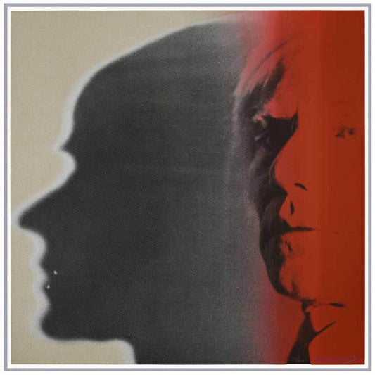 Andy Warhol The Shadow 1981 Signed Diamond Dust Screenprint - Joseph K. Levene Fine Art, Ltd.
