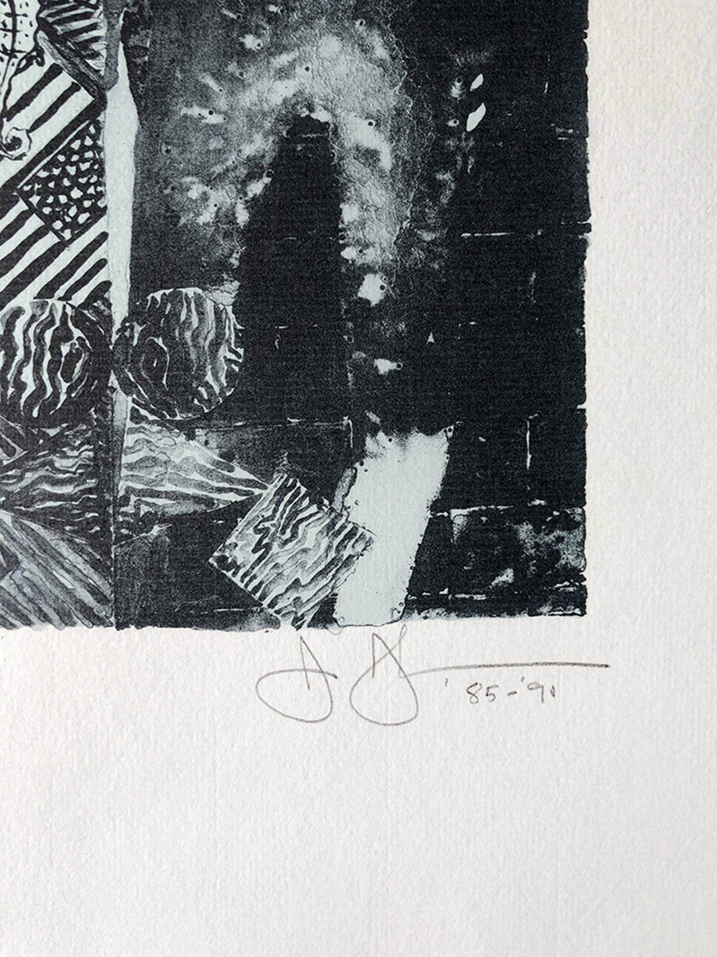 Jasper Johns Summer Blue 1985-91 ULAE 254 Original Color Lithograph - Joseph K. Levene Fine Art, Ltd.