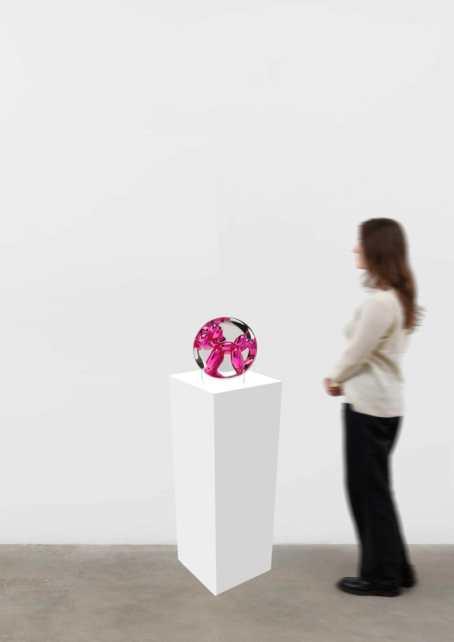 Jeff Koons Magenta Balloon Dog, 2015 Ltd Ed Multiple Publisher's Box - Joseph K. Levene Fine Art, Ltd.