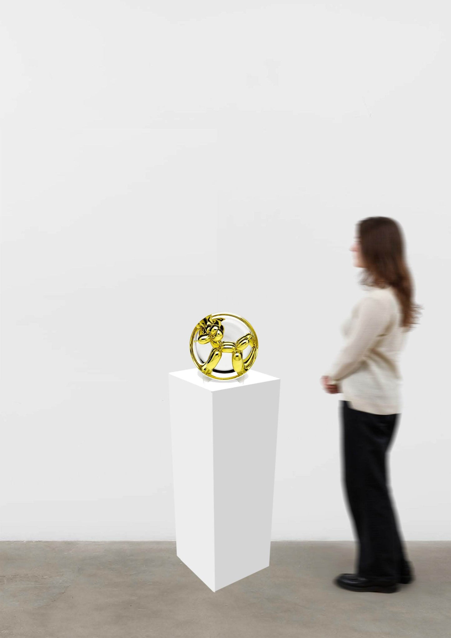 Jeff Koons Yellow Balloon Dog 2015 Ltd Ed Multiple Publisher's Box - Joseph K. Levene Fine Art, Ltd.