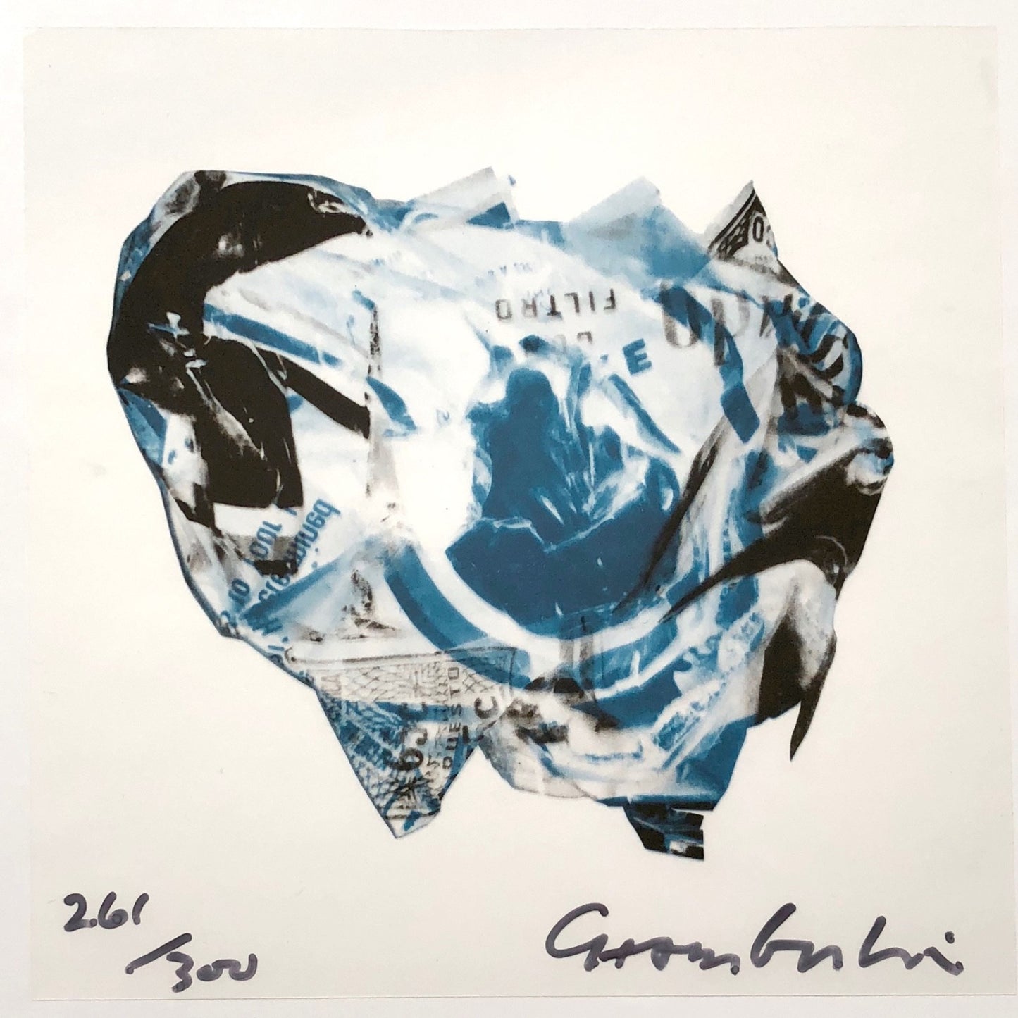John Chamberlain Untitled 1973 Signed Limited Edition Lithograph