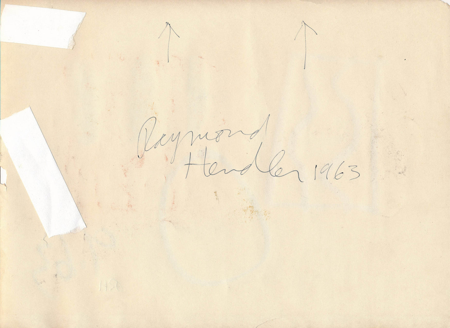 Raymond Hendler Untitled (9.63) 1963 - Joseph K. Levene Fine Art, Ltd.