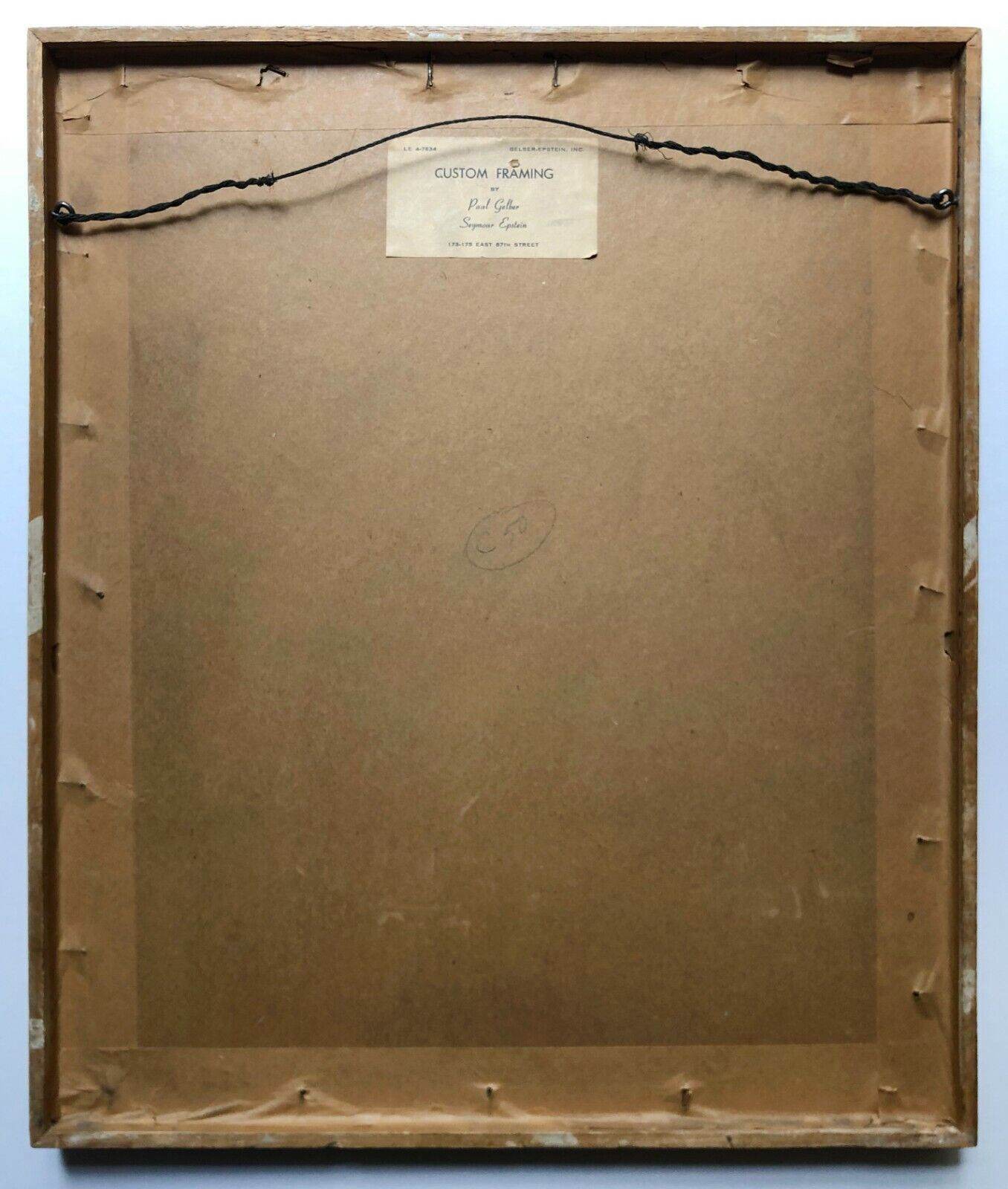 Beate Hulbeck Untitled 1956 Unique Signed Dated Dada Collage - Joseph K. Levene Fine Art, Ltd.