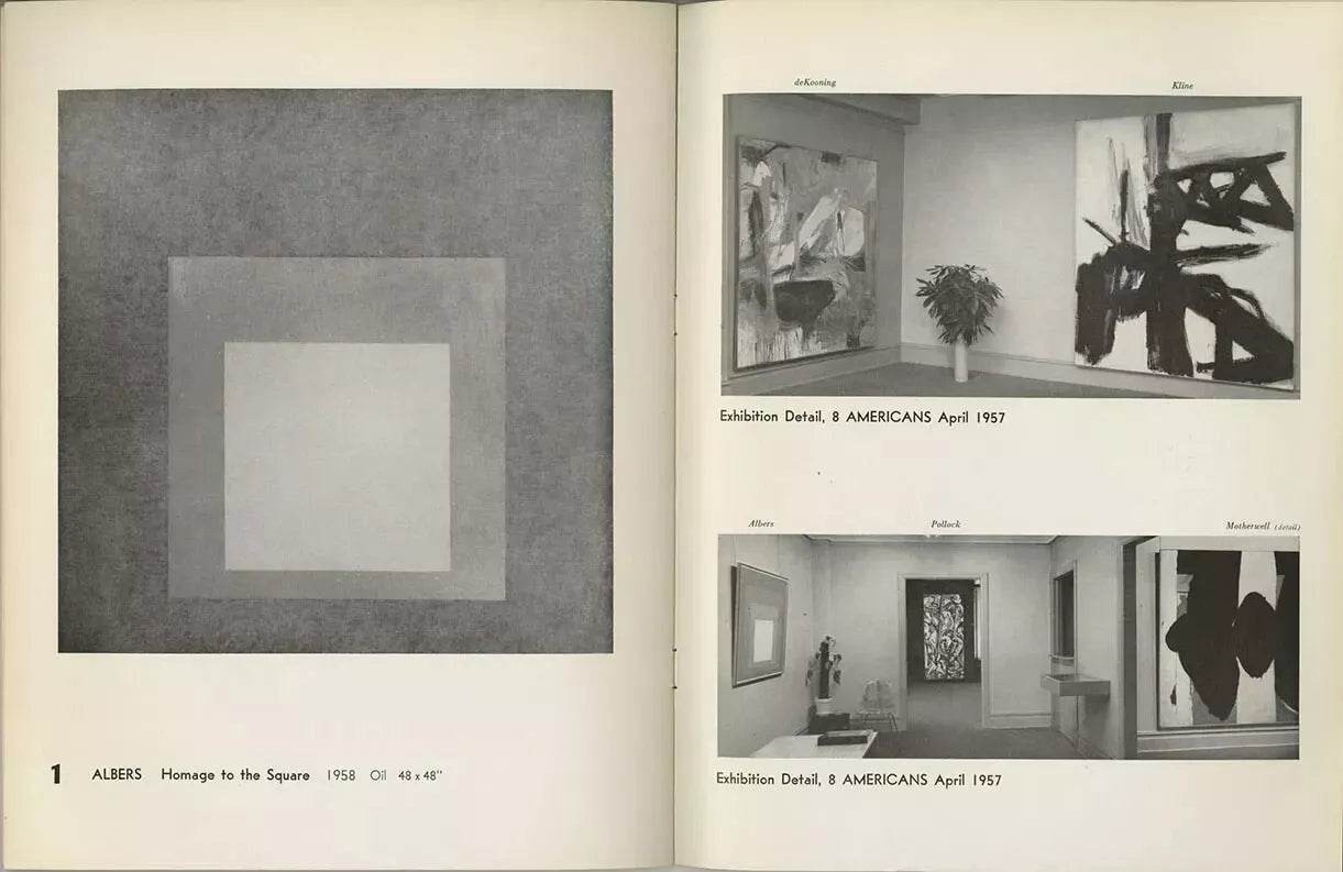 Sidney Janis Gallery Exhibition Catalogue 8 American Painters 1959 - Joseph K. Levene Fine Art, Ltd.