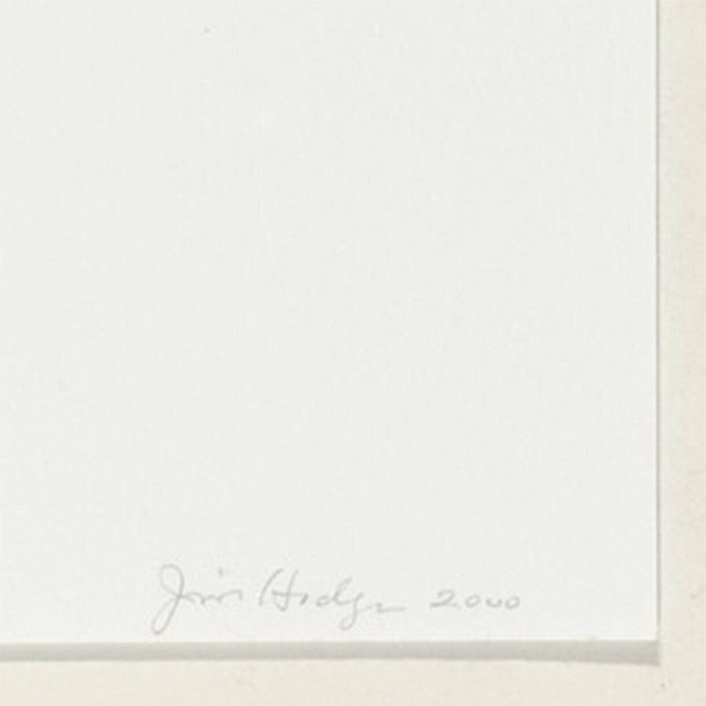 Jim Hodges Really, 2000 Signed Numbered 2 Sided Iris Print - Joseph K. Levene Fine Art, Ltd.