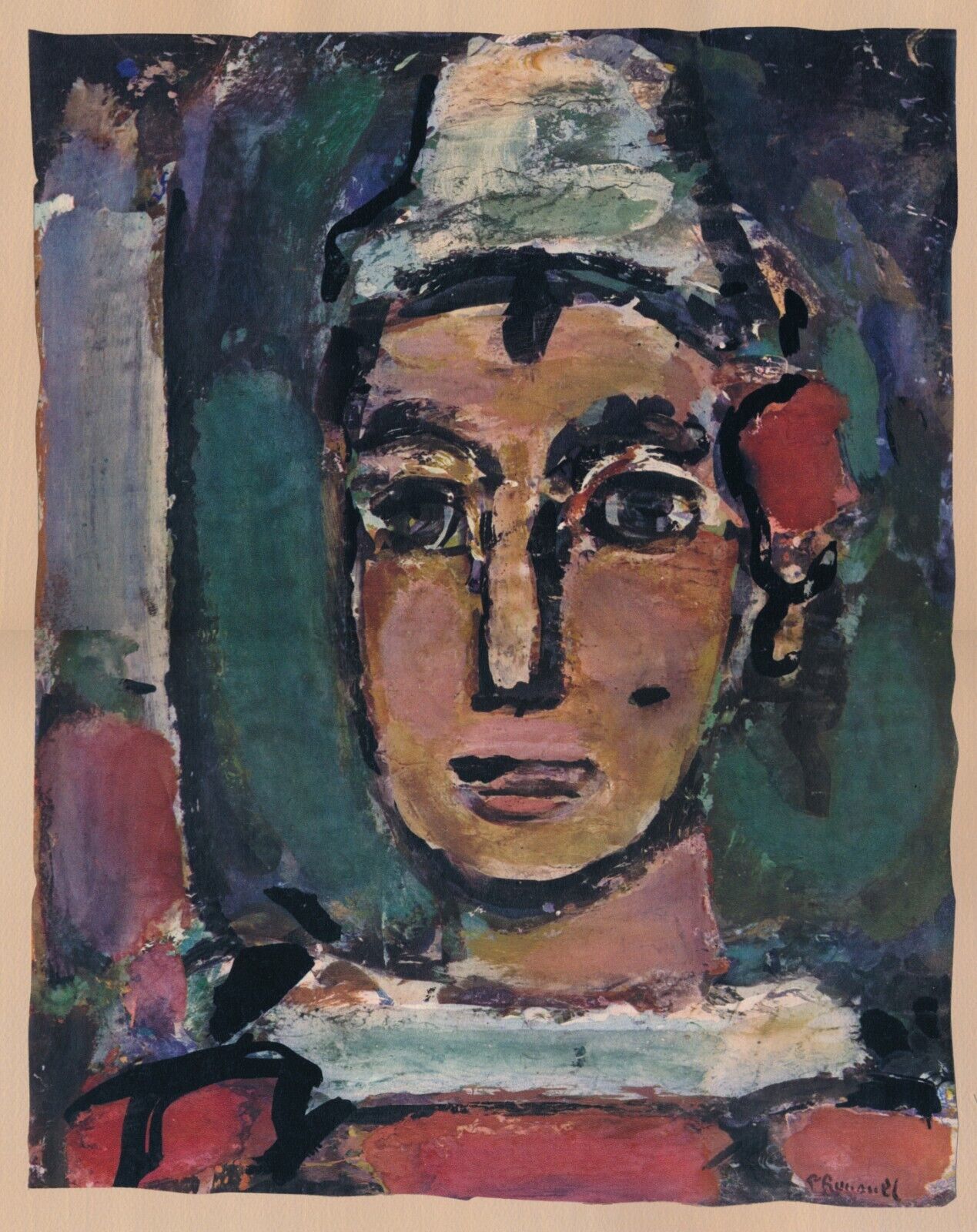 George Rouault Divertissement, 1943 Portfolio 15 Offset Color Lithographs