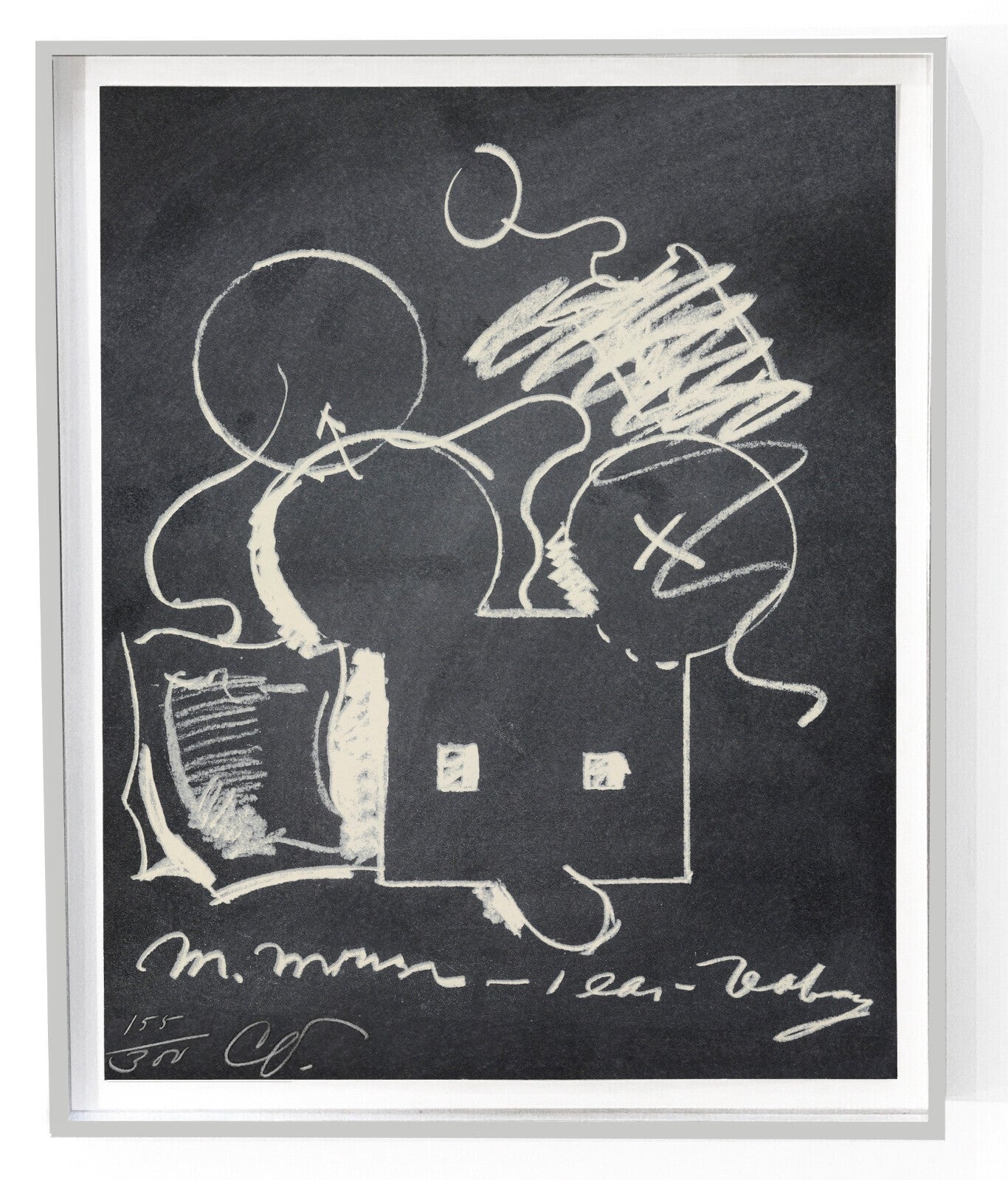 Claes Oldenburg M. Mouse-1 Ear-Tea Bag 1973 Signed Screenprint Lithograph
