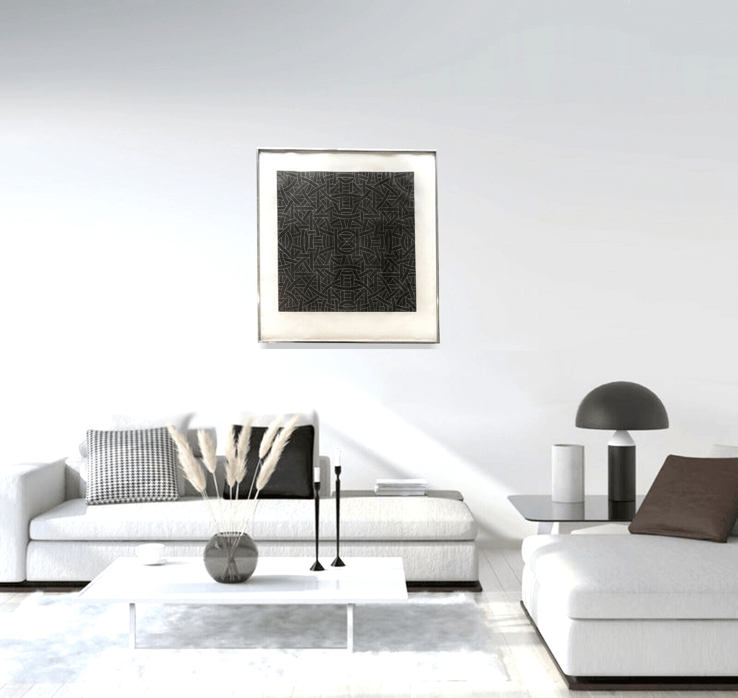 Valerie Jaudon Untitled, 1980 Signed Numbered Ltd Ed Etching - Joseph K. Levene Fine Art, Ltd.