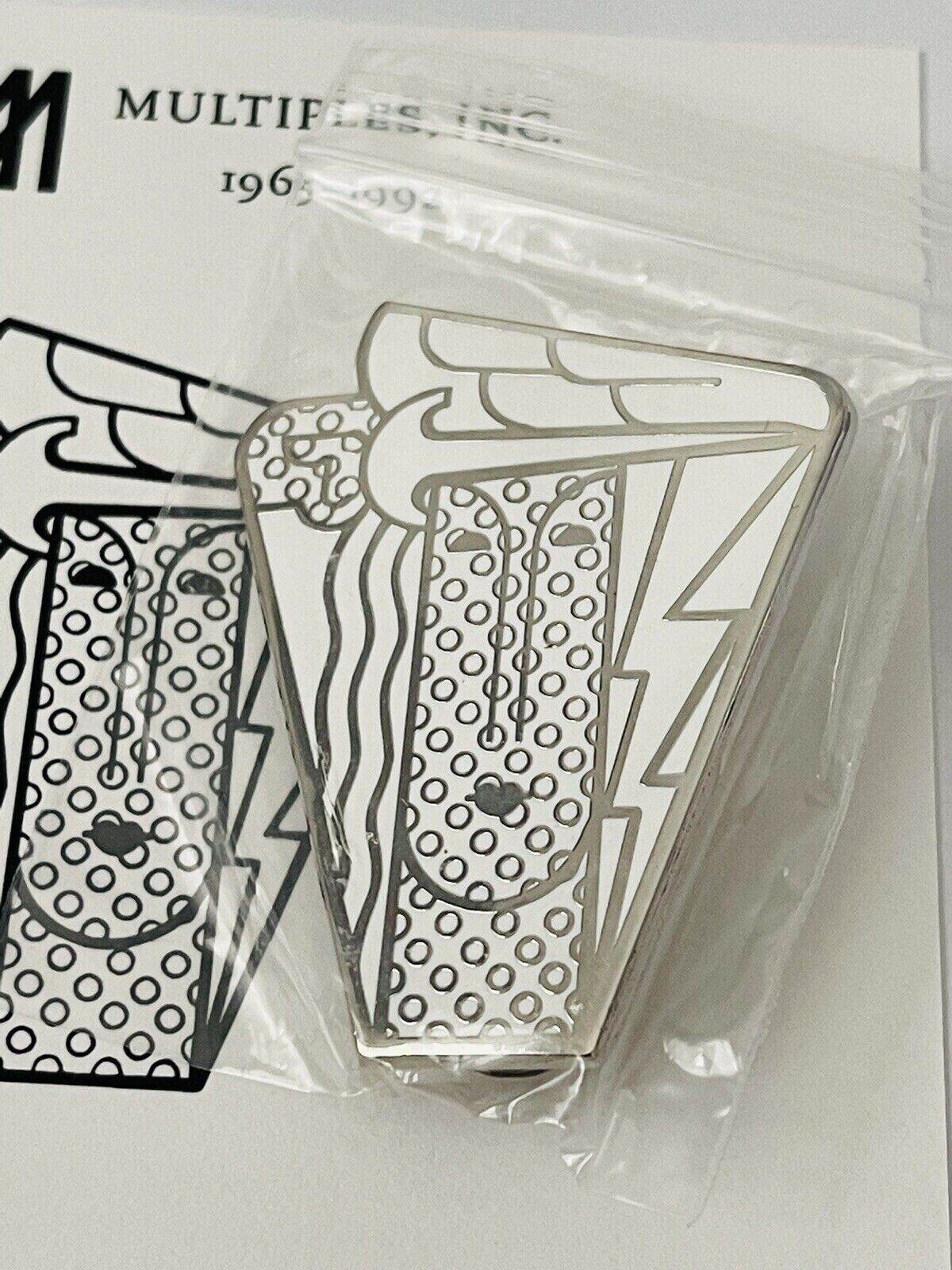 Roy Lichtenstein Modern Head Pin, 2021 Enamel Pin Ltd Ed - Joseph K. Levene Fine Art, Ltd.