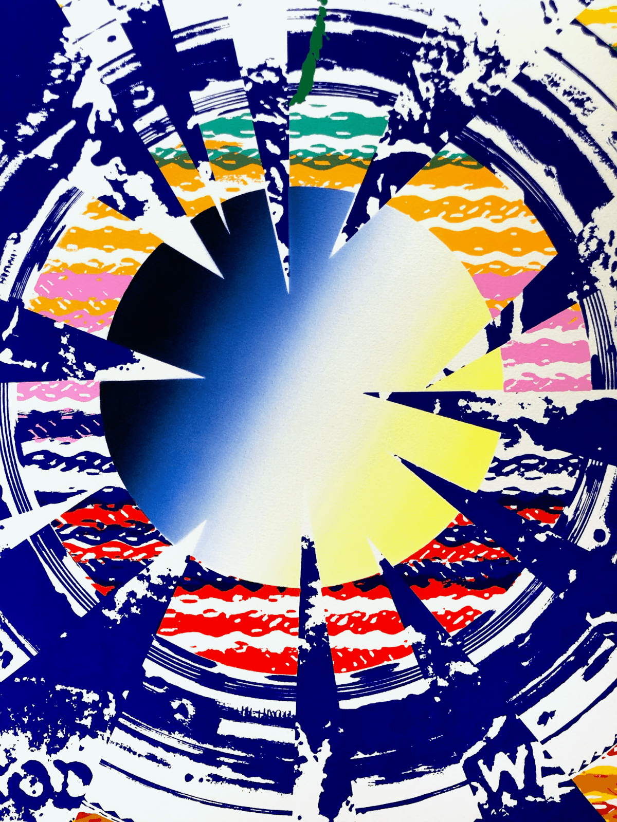 James Rosenquist Miles 1975 Glenn 88 Signed Original Color Screenprint - Joseph K. Levene Fine Art, Ltd.