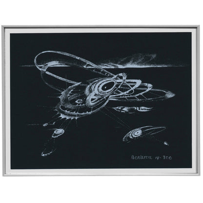 Lee Bontecou Untitled 1973 Limited Edition Color Screenprint