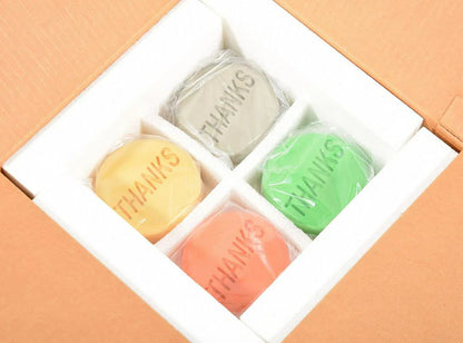 Allan McCollum Set of 4 Thanks Markers Signed Dated Numbered