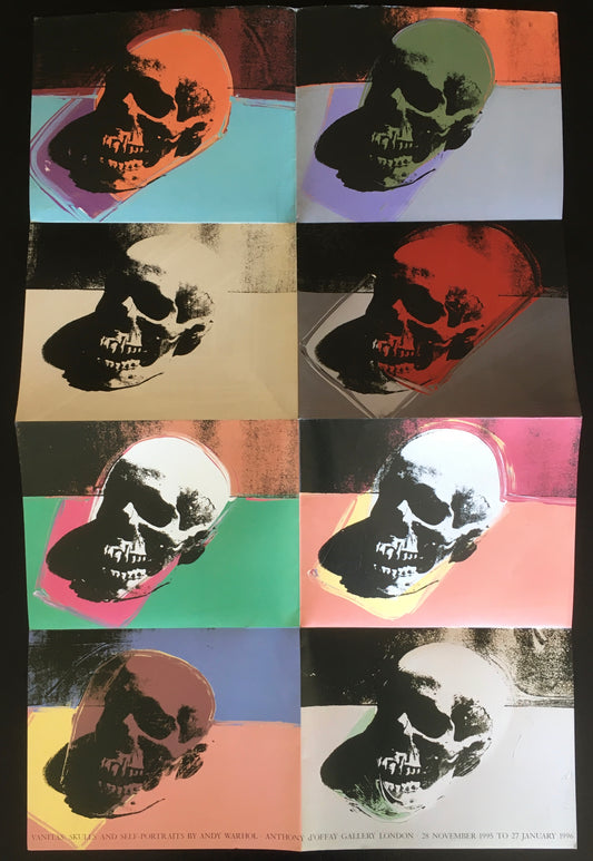 Andy Warhol Vanitas: Skulls and Self Portraits 1976-1986 Offset Poster