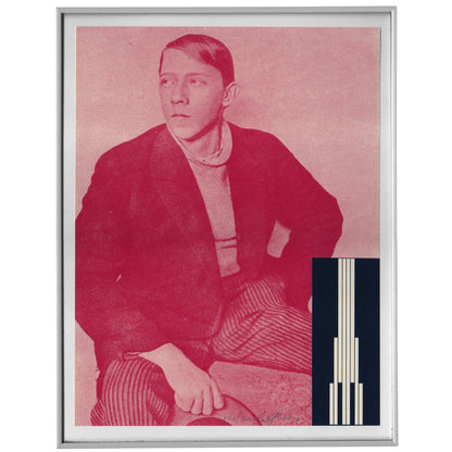 Dan Flavin Monument to Tatlin 1973 Limited Edition Lithograph