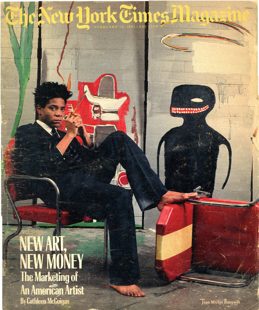 Jean-Michel Basquiat New York Times Magazine, February 10, 1985
