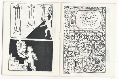 Keith Haring 1st Book Published 1982 Rare Softcover 2nd Edition
