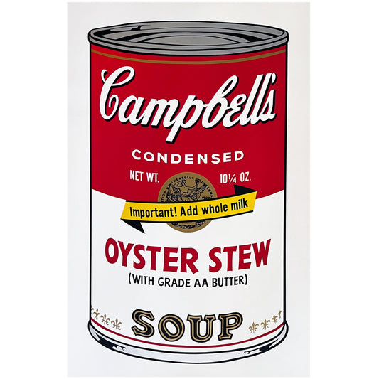 Authenticated Andy Warhol Oyster Stew 1969 F&S II 60 Signed Screenprint