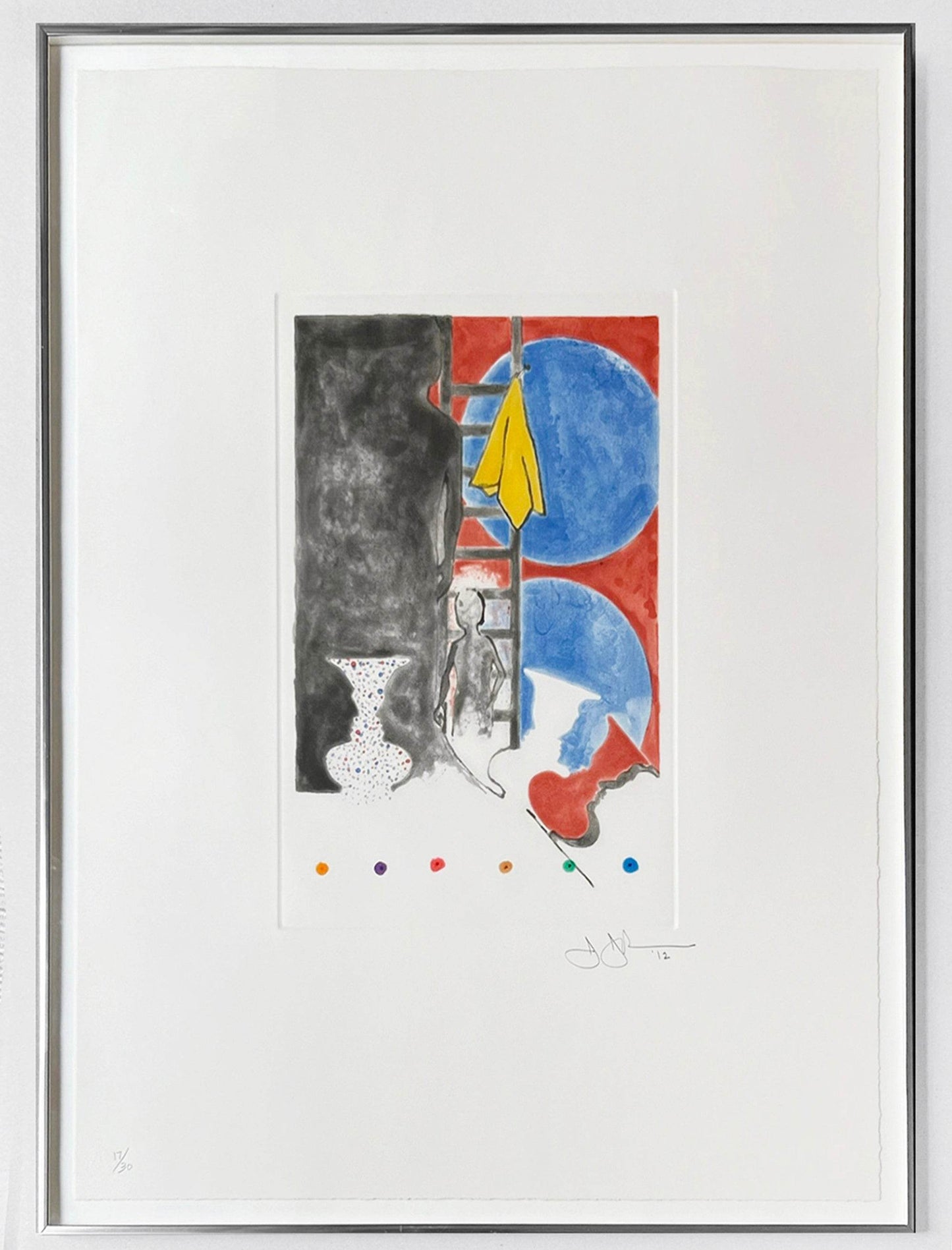 Another view Jasper Johns
Untitled (ULAE 309), 2012