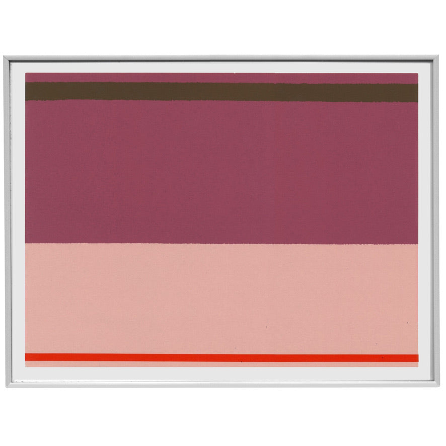 Kenneth Noland Untitled 1973 Limited Edition Color Screenprint