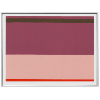 Kenneth Noland Untitled 1973 Limited Edition Color Screenprint