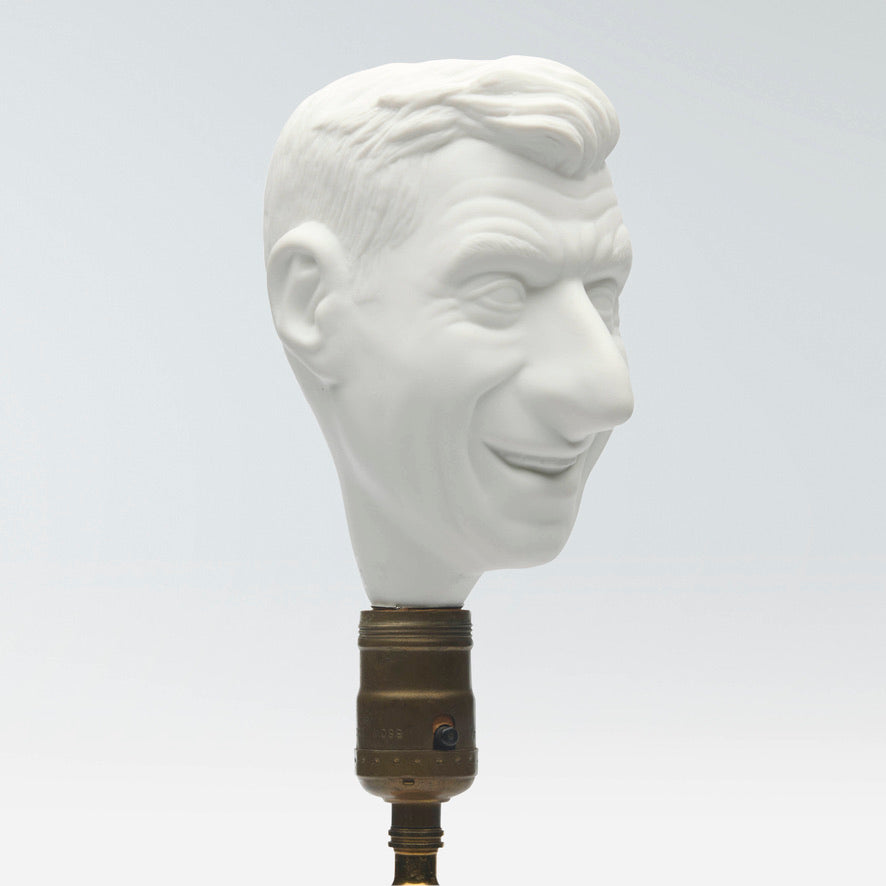 Close up Maurizio Cattelan Yes! 2019 porcelain Limited Edition LED 