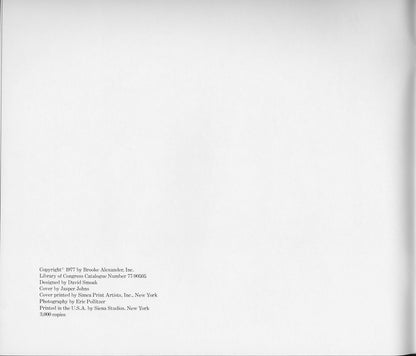 Copyright included Jasper Johns/Screenrprints Exhibition Catalogue, Courtesy Joseph K. Levene Fine Art, Ltd. 