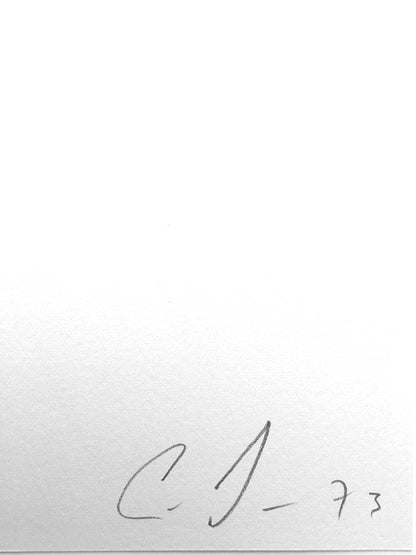 Cy Twombly Untitled 1973 Bastian 38 Limited Edition Screenprint - Joseph K. Levene Fine Art, Ltd. 