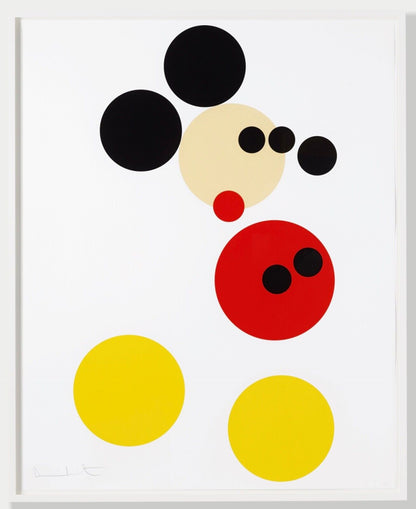Damien Hirst Mickey 2014 silkscreen print