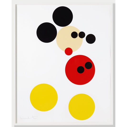 Damien Hirst Mickey 2014 Signed Numbered Original Ltd Ed Screenprint