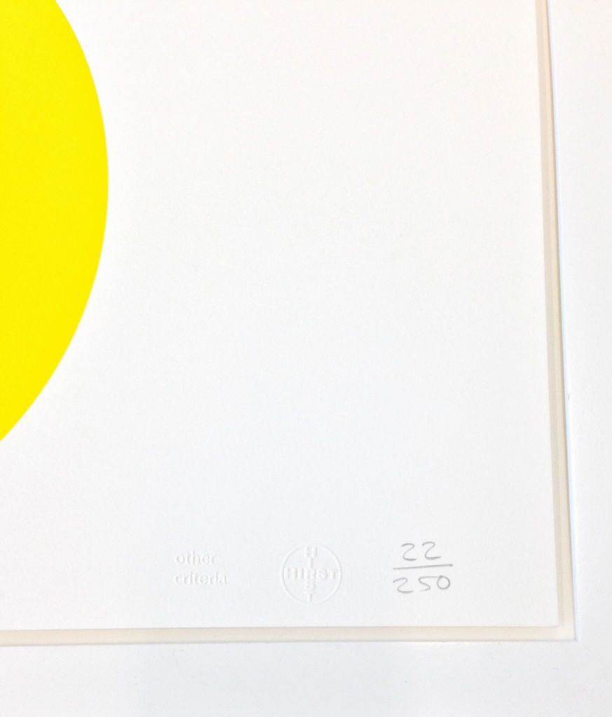 Damien Hirst Mickey 2014 detail of edition number lower right recto