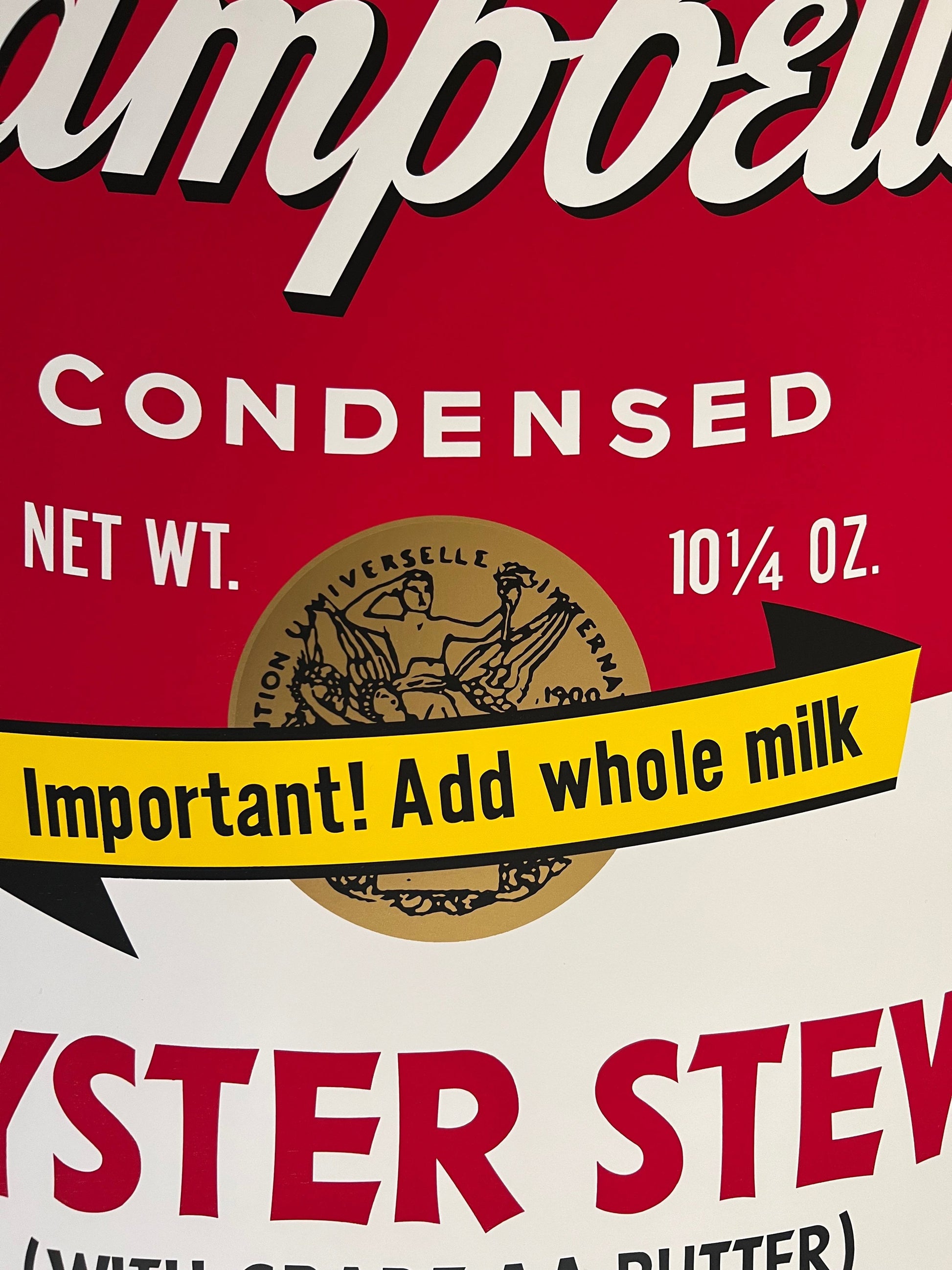 Detail Andy Warhol
Campbell's Soup II: Oyster Stew (F&;S II 60), 1969