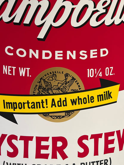 Detail Andy Warhol
Campbell's Soup II: Oyster Stew (F&;S II 60), 1969