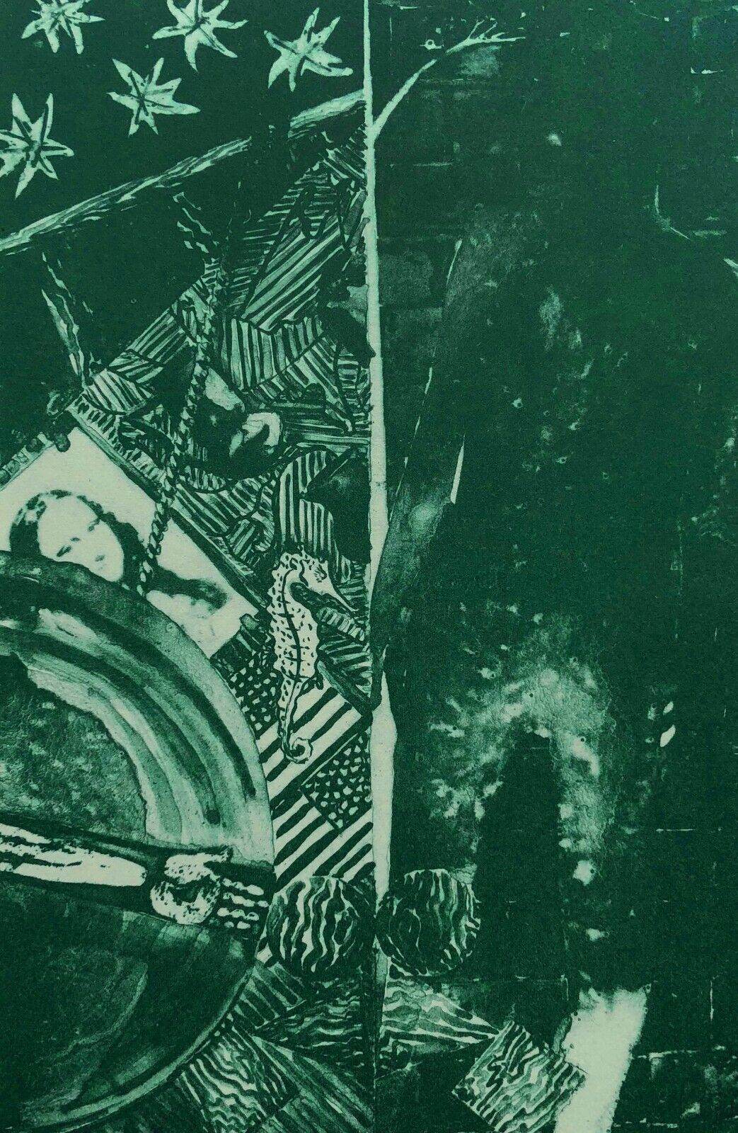 Jasper Johns Summer Green 1991 ULAE 254/S64 Seasons Ltd Ed Lithograph - Joseph K. Levene Fine Art, Ltd. 