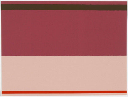 Kenneth Noland Untitled 1973 Limited Edition Color Screenprint - Joseph K. Levene Fine Art, Ltd. 