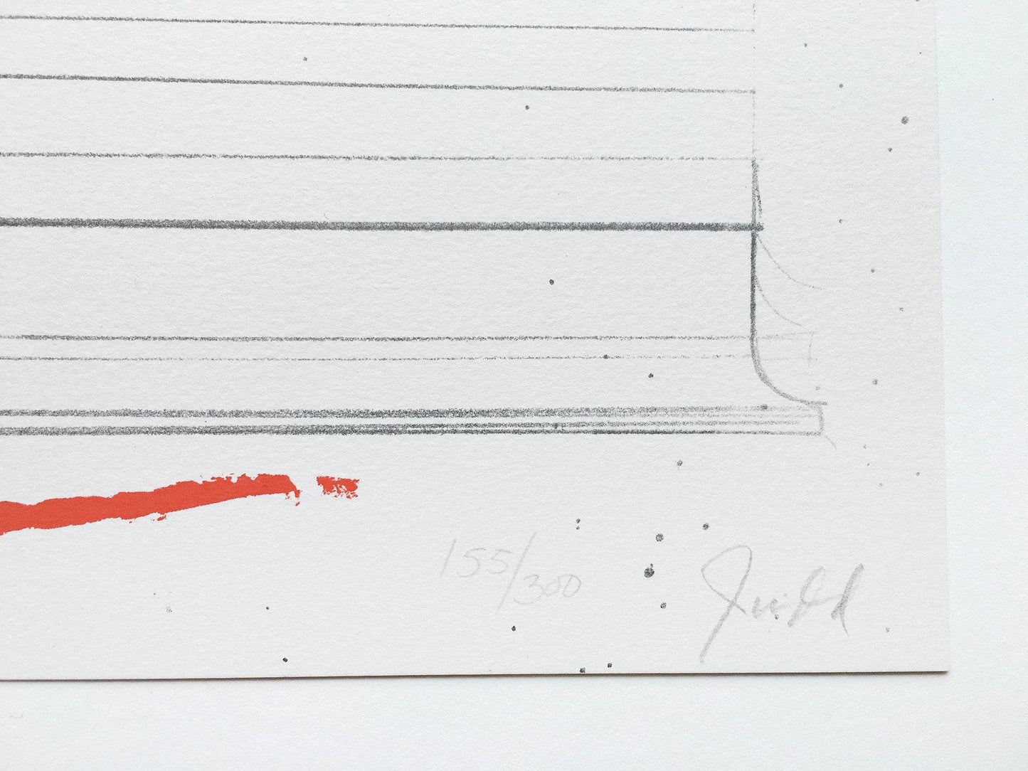 Donald Judd Untitled 1973 Signed Numbered Signed Original Lithograph - Joseph K. Levene Fine Art, Ltd. 