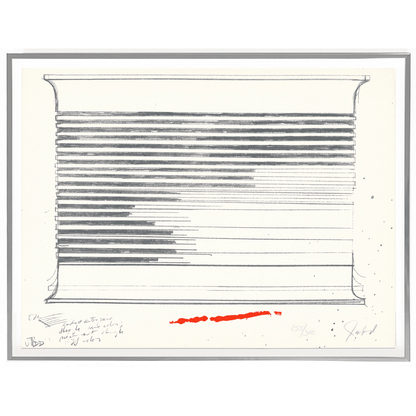 Donald Judd Untitled 1973 Signed Numbered Signed Original Lithograph - Joseph K. Levene Fine Art, Ltd. 
