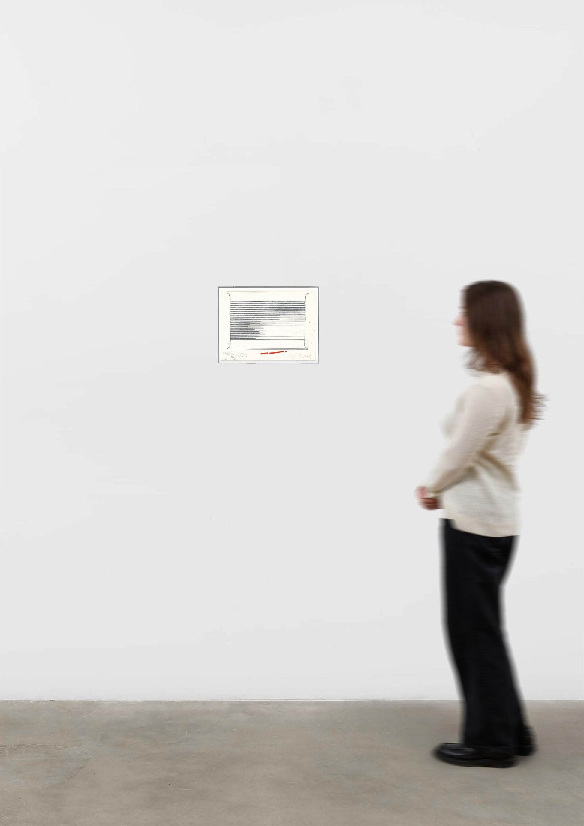 Donald Judd Untitled 1973 Signed Numbered Signed Original Lithograph - Joseph K. Levene Fine Art, Ltd. 