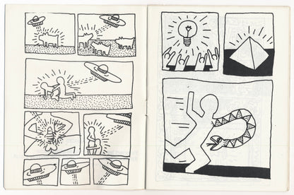 Keith Haring 1st Book Published 1982 Rare Softcover 2nd Edition