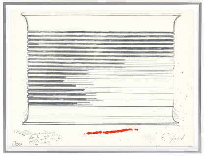 Donald Judd Untitled 1973 Signed Numbered Signed Original Lithograph - Joseph K. Levene Fine Art, Ltd. 