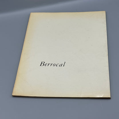 Berrocal Exhibition Catalog Albert Loeb Gallery, 1965