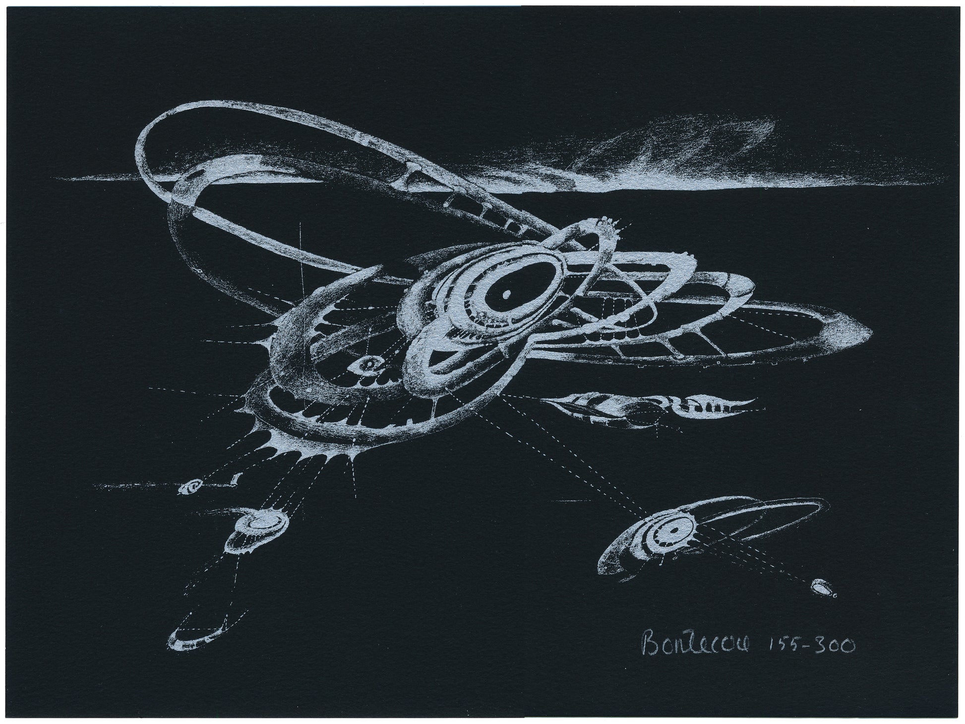 Lee Bontecou Untitled, 1973 Color Screenprint Signed Numbered Ltd Ed